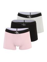 Calvin Klein Underwear Boxer trumpikės šviesiai pilka / rožių spalva / juoda