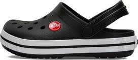 Crocs Pusbačiai spanguolių spalva / juoda / balta
