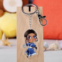 The Avata Last Airbender Appa Acrylic Keychain Transparent Pendant Toy Keyrings Style 19 gray