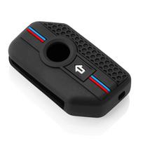 For Bmw K 1600 B Gt Gtl R 1250 Gs Adventure S1000 R Xr   Silicone Remote Key Fob Shell Case Cover Holder black
