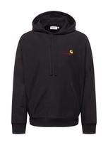 Carhartt WIP Megztinis be užsegimo 'American Script' aukso geltonumo spalva / rūdžių raudona / juoda