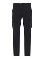 Funky Buddha Laisvo stiliaus kelnės juoda