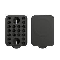 For Magsafe Magnetic Phone Holder Suction Cup Silicone Magnet Wall Mount Stand For Phone Universal Bracket juoda