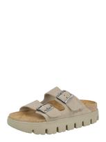 BIRKENSTOCK Šlepetės 'Arizona' rausvai pilka