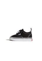 VANS Sportbačiai 'Authentic Elastic Hook And Loop' raudona / juoda