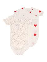 PETIT BATEAU Šliaužtinukas / glaustinukė 'NAISS' raudona / balta
