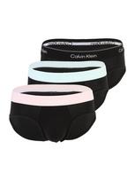 Calvin Klein Underwear Vyriškos kelnaitės šviesiai mėlyna / rožių spalva / juoda / balta