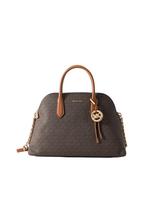 MICHAEL Michael Kors Rankinė 'DOME' ruda / tamsiai ruda
