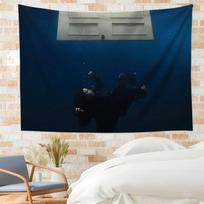 Billie Eilish Tapestry Pop Star Wall Hanging Musician Poster Dorm Room Decor Concert Party Background Flag Banner 100X70CM
