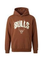NEW ERA Megztinis be užsegimo 'NBA CHIBUL' ruda / balta