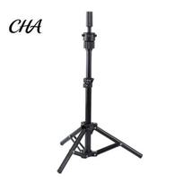 Wig Display Holder 0.5/1.6M Mannequin Head Stand, Height Adjustable Portable Hair Training Tripod for Cosmetology, Hairdressing Training, Styling A gray