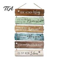 Rustic Wooden Sign Inspirational Hanging Sign, Summer Surf Kids Positive Quote Wall Plaque, Handmade Board Farmhouse String for Bedroom Room Yard Home E beige