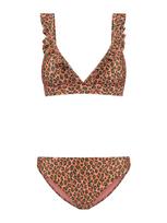 Shiwi Bikinis 'BOBBY' neoninė geltona / šviesiai rožinė / rūdžių raudona / juoda