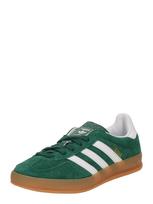 ADIDAS ORIGINALS Sportbačiai 'GAZELLE' žalia / balta