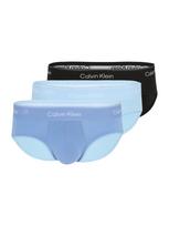 Calvin Klein Underwear Vyriškos kelnaitės mėlyna / šviesiai mėlyna / juoda / balkšva
