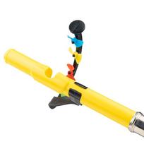 Pradedančiųjų fleitos kvėpavimo kontrolės treniruoklis, burnos formos treniravimas, oro srauto ir burnos formos valdymas, muzikos instrumentų priedai 1PC Training Device  geltona