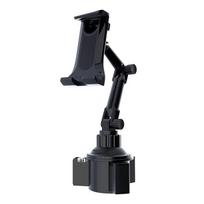Universal Car Cup Tablet Stand Phone Holder Cellphone Holder Drink Bottle iPad Mount Support Smartphone Mobile Phone Pad 11 inch Long black
