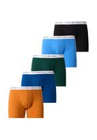 Tommy Hilfiger Underwear Boxer trumpikės kobalto mėlyna / azuro spalva / tamsiai žalia / oranžinė / juoda