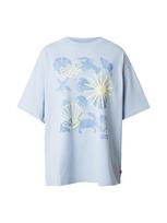 LEVI'S ® Laisvi marškinėliai 'Grph Short Stack Tee' safyro / šviesiai mėlyna / šviesiai geltona