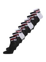 FILA Kojinės raudona / juoda / balta