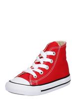 CONVERSE Sportbačiai 'Chuck Taylor All Star' raudona / balta
