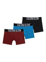 Calvin Klein Underwear Apatinės kelnaitės azuro spalva / karmino raudona / juoda / balta