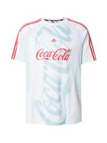 ADIDAS ORIGINALS Marškinėliai 'CCTG' šviesiai žalia / ryškiai raudona / balta