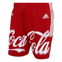 ADIDAS ORIGINALS Kelnės 'Coca Cola' raudona / balta
