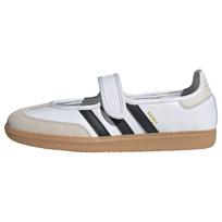 ADIDAS ORIGINALS Balerinos su dirželiais 'Samba' juoda / balta / balkšva