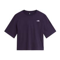 THE NORTH FACE Marškinėliai baklažano spalva