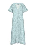 VERO MODA Palaidinės tipo suknelė 'VMAlba' dangaus žydra / tamsiai žalia / balta