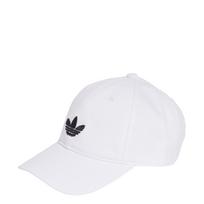 ADIDAS ORIGINALS Kepurė 'Adicolor Classic Trefoil' juoda / balta