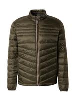 JACK & JONES Demisezoninė striukė 'JJHero' alyvuogių spalva / balta