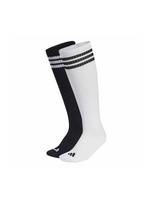 ADIDAS PERFORMANCE Sportinės kojinės '3 Stripes Knee Socks 2 Pair' juoda / balta