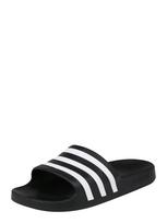 ADIDAS SPORTSWEAR Šlepetės 'Adilette Aqua' juoda / balta