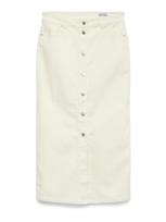 VERO MODA Sijonas 'VMWild' balto džinso spalva