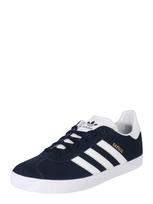 ADIDAS ORIGINALS Sportbačiai 'Gazelle' tamsiai mėlyna / auksas / balta