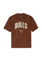 NEW ERA Marškinėliai 'NBA CHIBUL' kremo / ruda