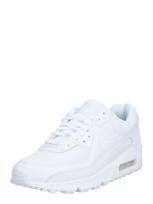 Nike Sportswear Sportbačiai be auliuko 'AIR MAX 90' šviesiai pilka / balta