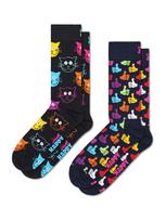 Happy Socks Kojinės '2-Pack Cat Socks' mišrios spalvos