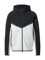 Nike Sportswear Džemperis 'TECH FLEECE' šviesiai pilka / juoda