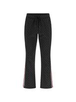 GUESS Kelnės antracito spalva / raudona / juoda