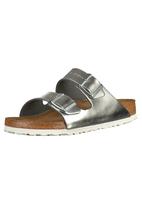 BIRKENSTOCK Šlepetės 'Arizona' sidabrinė
