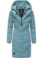 Ragwear Žieminis paltas 'Natalka' mėlyna dūmų spalva