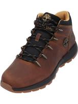 TIMBERLAND Auliniai batai su raišteliais 'Sprint Trekker' kaštoninė spalva / juoda