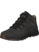 TIMBERLAND Auliniai batai su raišteliais 'Sprint Trekker' antracito spalva / juoda