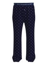 Polo Ralph Lauren Pižaminės kelnės mėlyna / balta