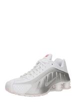 Nike Sportswear Sportbačiai be auliuko 'SHOX R4' sidabrinė / balta