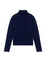 JUST CASHMERE Megztinis 'AVA' gencijono spalva