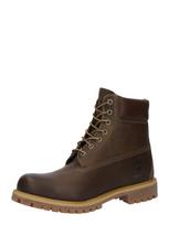 TIMBERLAND Auliniai batai su raišteliais 'Prem 6' tamsiai ruda